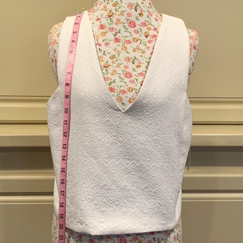 Zara textured vest